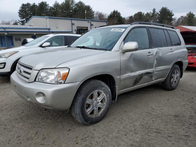 JTEEP21A570226156 - 2007 TOYOTA HIGHLANDER SPORT SILVER photo 1