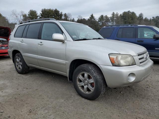 JTEEP21A570226156 - 2007 TOYOTA HIGHLANDER SPORT SILVER photo 4