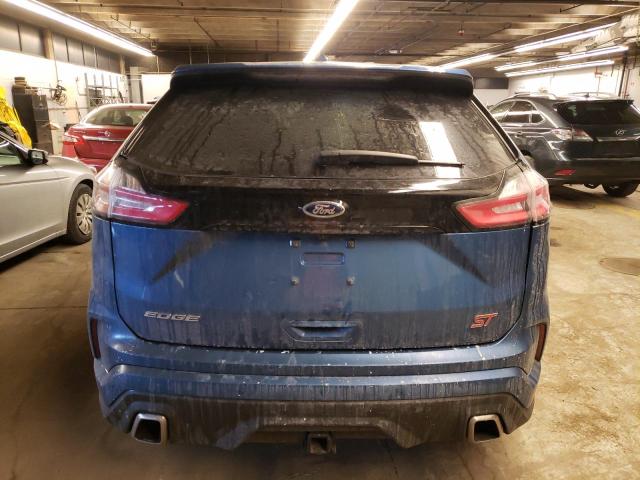 2FMPK4APXKBC27382 - 2019 FORD EDGE ST BLUE photo 6