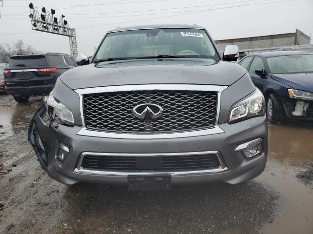 JN8AZ2NE1G9121527 - 2016 INFINITI QX80 SILVER photo 5