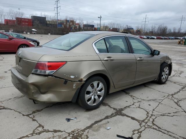 1HGCP26728A019312 - 2008 HONDA ACCORD EX GOLD photo 3