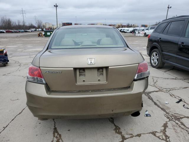 1HGCP26728A019312 - 2008 HONDA ACCORD EX GOLD photo 6