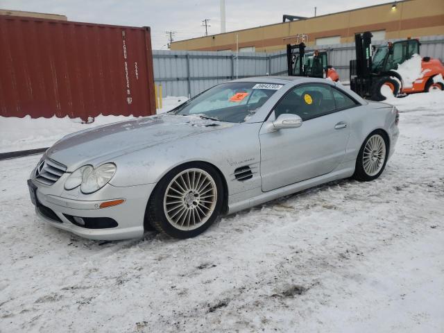 WDBSK74F13F059388 - 2003 MERCEDES-BENZ SL 55 AMG SILVER photo 1