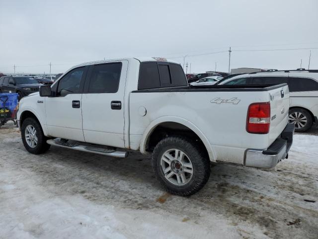 1FTPW14526KA90676 - 2006 FORD F150 SUPERCREW WHITE photo 2