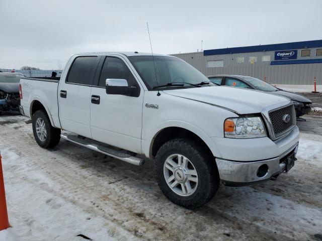 1FTPW14526KA90676 - 2006 FORD F150 SUPERCREW WHITE photo 4