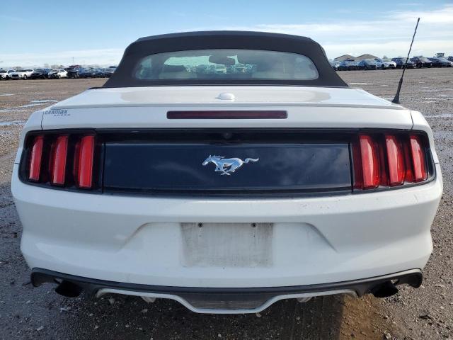 1FATP8UH1H5293676 - 2017 FORD MUSTANG WHITE photo 6