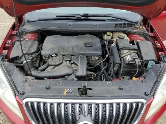 1G4PP5SK6D4146385 - 2013 BUICK VERANO RED photo 11