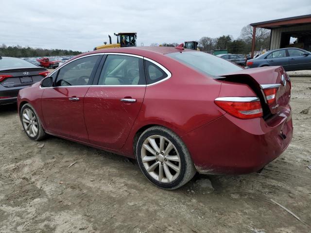 1G4PP5SK6D4146385 - 2013 BUICK VERANO RED photo 2