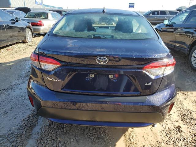 5YFEPMAE2MP208234 - 2021 TOYOTA COROLLA LE BLUE photo 6