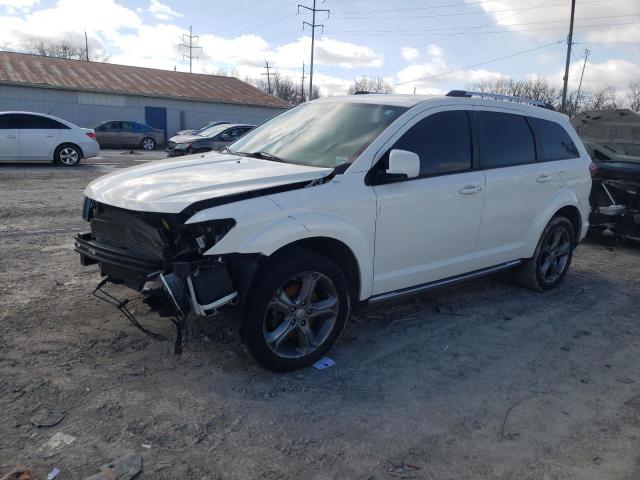 3C4PDCGBXHT706127 - 2017 DODGE JOURNEY CROSSROAD WHITE photo 1