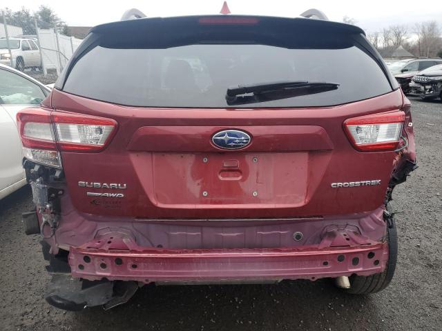 JF2GTAEC9KH280604 - 2019 SUBARU CROSSTREK PREMIUM RED photo 6