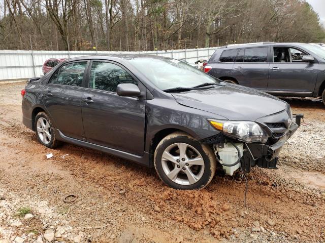 2T1BU4EE6CC789418 - 2012 TOYOTA COROLLA BA GRAY photo 4