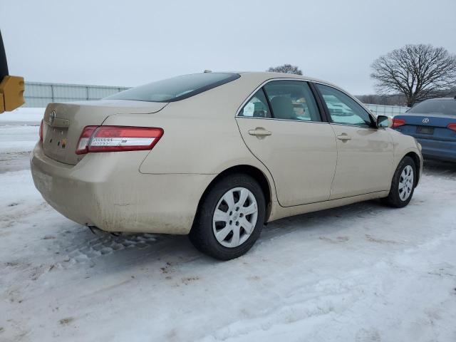 4T4BF3EK4BR119881 - 2011 TOYOTA CAMRY BASE TAN photo 3