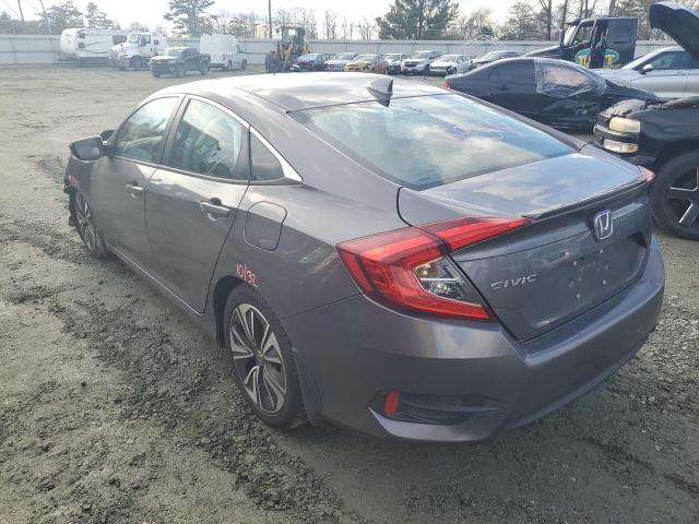 19XFC1F73GE017999 - 2016 HONDA CIVIC EXL GRAY photo 2