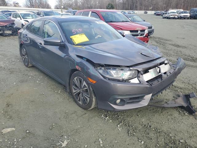 19XFC1F73GE017999 - 2016 HONDA CIVIC EXL GRAY photo 4