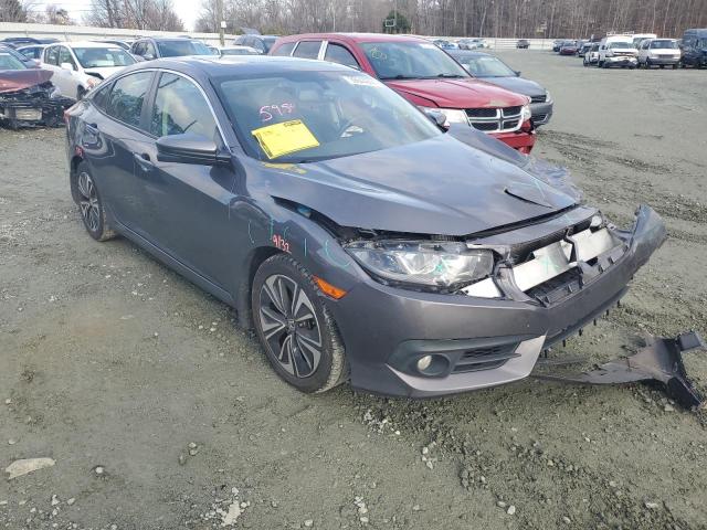 19XFC1F73GE017999 - 2016 HONDA CIVIC EXL ნაცრისფერი ფოტო 4