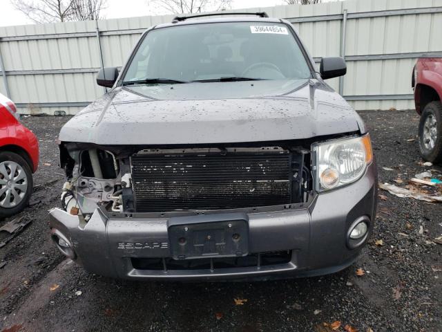 1FMCU0D78BKB17790 - 2011 FORD ESCAPE XLT GRAY photo 5