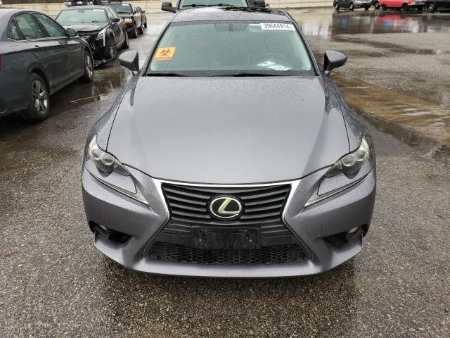 JTHBF1D23E5039733 - 2014 LEXUS IS 250 GRAY photo 5