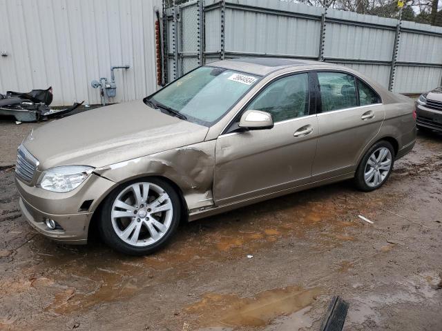 WDDGF81X29F254753 - 2009 MERCEDES-BENZ C 300 4MATIC GOLD photo 1