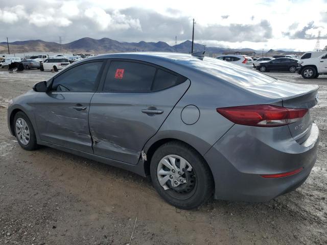 5NPD74LF6JH399554 - 2018 HYUNDAI ELANTRA SE GRAY photo 2