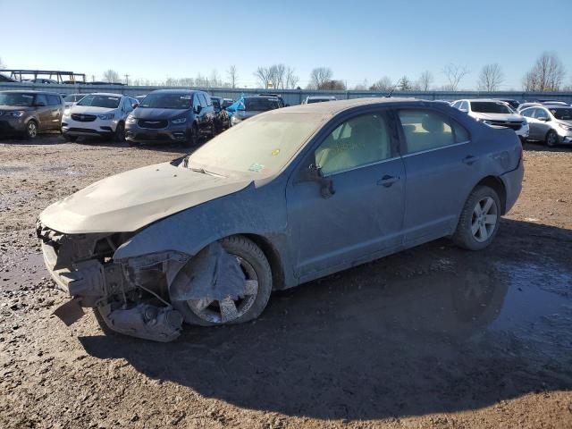 3FAHP0HA9CR103794 - 2012 FORD FUSION SE BLUE photo 1