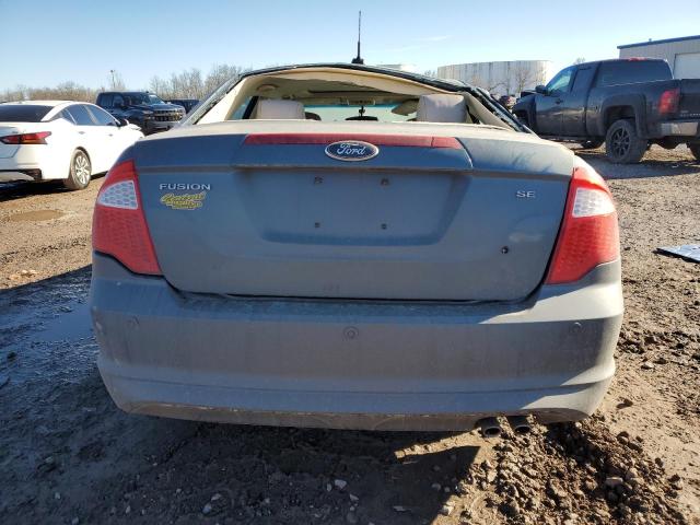 3FAHP0HA9CR103794 - 2012 FORD FUSION SE BLUE photo 6