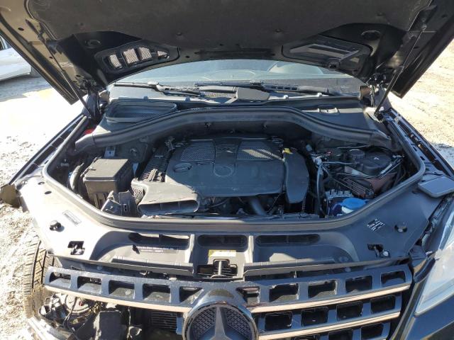 4JGDA5HB5FA441087 - 2015 MERCEDES-BENZ ML 350 4MATIC BLACK photo 12