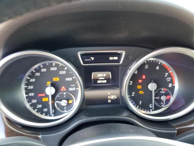 4JGDA5HB5FA441087 - 2015 MERCEDES-BENZ ML 350 4MATIC BLACK photo 9