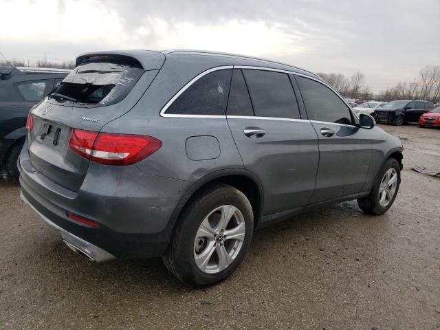 WDC0G4KB6JV032046 - 2018 MERCEDES-BENZ GLC 300 4MATIC GRAY photo 3