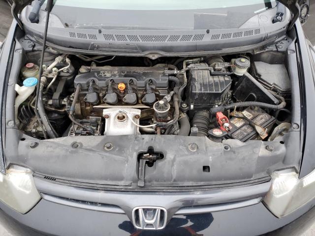 2HGFG12978H549016 - 2008 HONDA CIVIC EXL BLACK photo 11