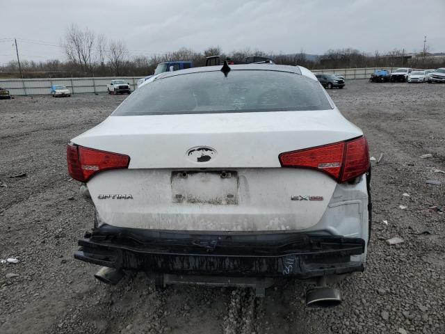 5XXGN4A71DG105850 - 2013 KIA OPTIMA EX WHITE photo 6