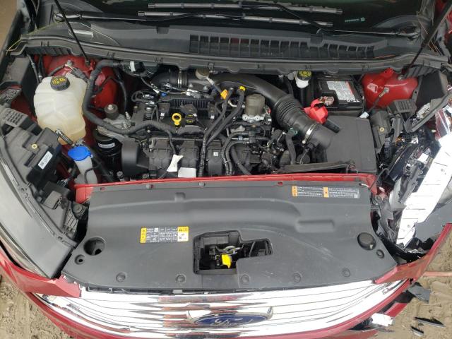 2FMPK3J93KBB47983 - 2019 FORD EDGE SEL RED photo 12