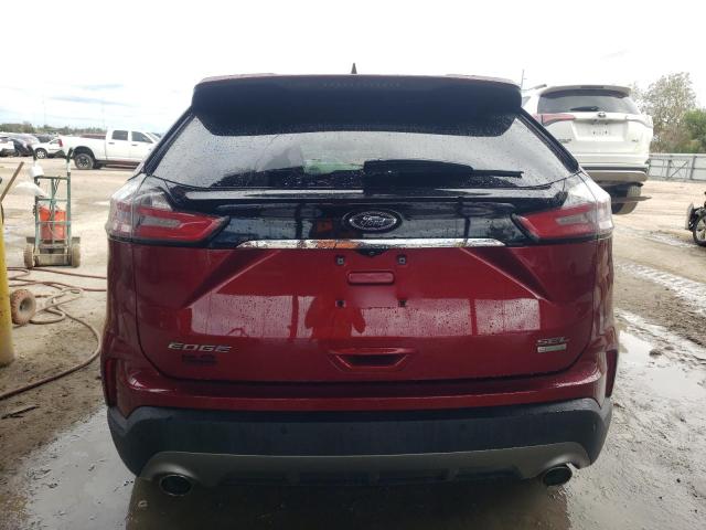 2FMPK3J93KBB47983 - 2019 FORD EDGE SEL RED photo 6