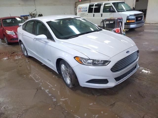 3FA6P0LU5DR245702 - 2013 FORD FUSION SE HYBRID WHITE photo 4