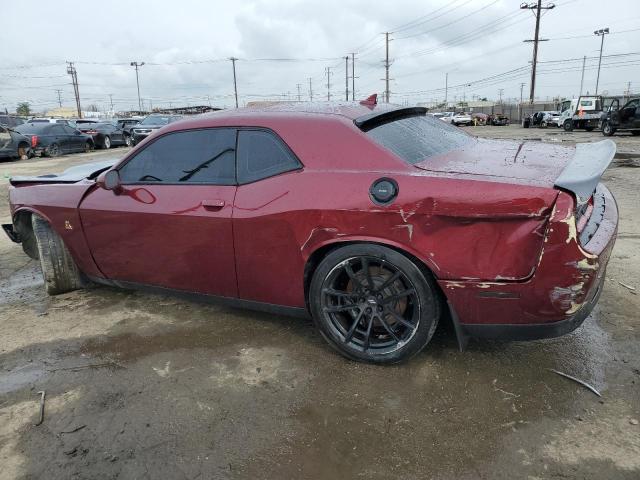 2C3CDZFJ3LH161582 - 2020 DODGE CHALLENGER R/T SCAT PACK RED photo 2