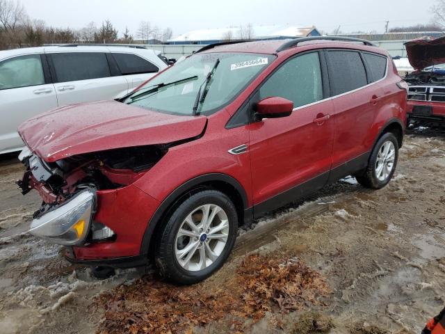 1FMCU0GD9JUD17226 - 2018 FORD ESCAPE SE RED photo 1