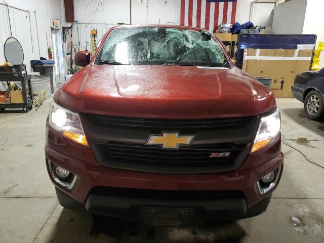 1GCPTDE14H1209357 - 2017 CHEVROLET COLORADO Z71 RED photo 5