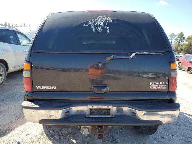 1GKEK13T75R184470 - 2005 GMC YUKON BLACK photo 6