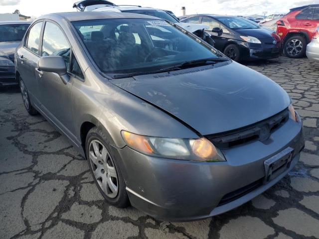 2HGFA16537H310179 - 2007 HONDA CIVIC LX GRAY photo 4