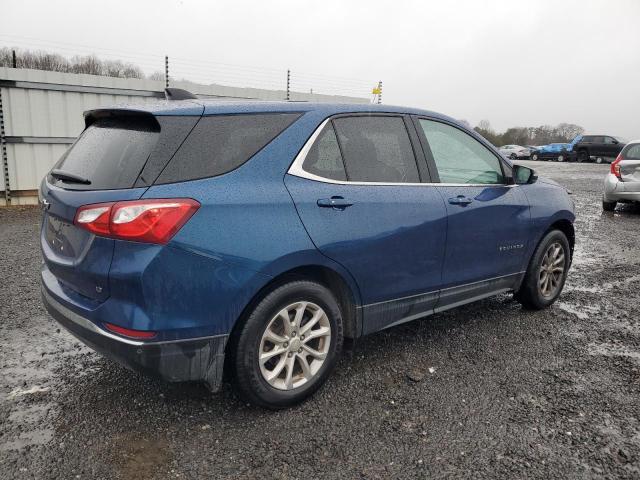 2GNAXKEVXK6307208 - 2019 CHEVROLET EQUINOX LT BLUE photo 3