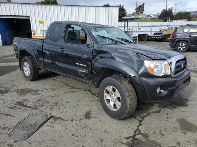 5TETU62N96Z279082 - 2006 TOYOTA TACOMA PRERUNNER ACCESS CAB BLACK photo 4