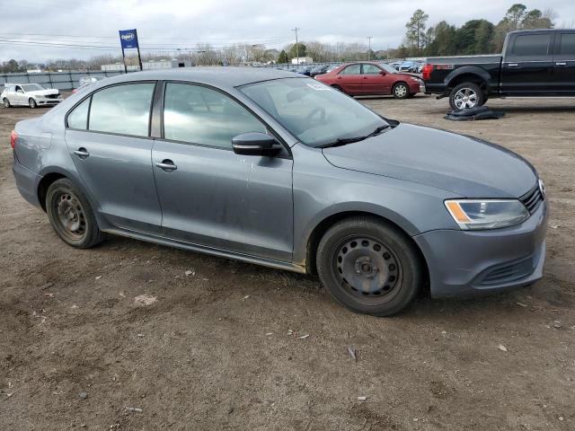 3VWDX7AJ6CM016019 - 2012 VOLKSWAGEN JETTA SE GRAY photo 4