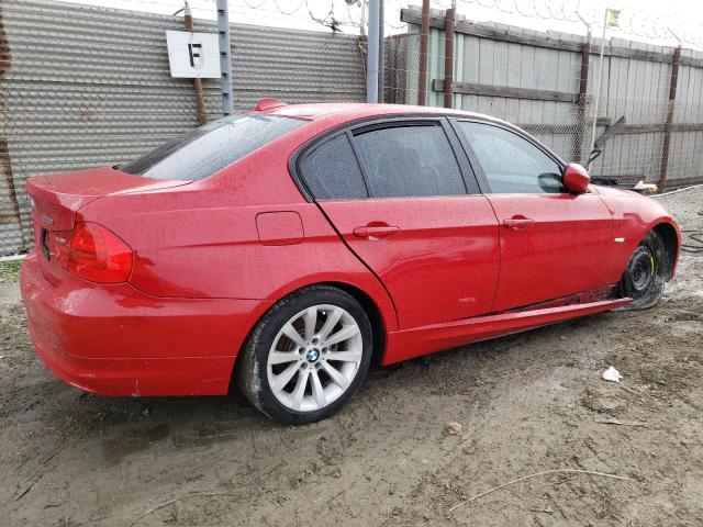 WBAPH7C51BE681425 - 2011 BMW 328 I RED photo 3