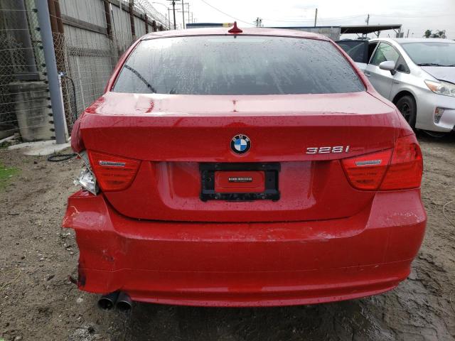 WBAPH7C51BE681425 - 2011 BMW 328 I RED photo 6