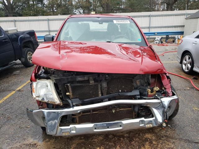 1N6AD0ER2BC406389 - 2011 NISSAN FRONTIER S RED photo 5