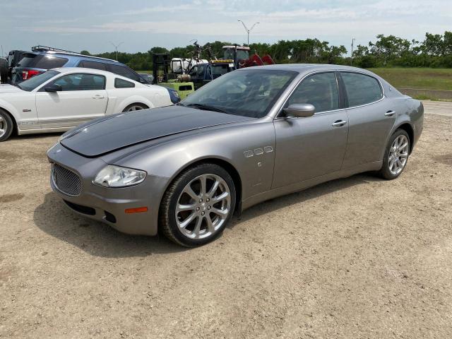 ZAMCE39A670027995 - 2007 MASERATI QUATTROPOR M139 GRAY photo 2