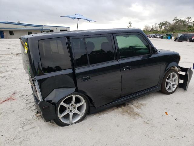 JTLKT334464100706 - 2006 TOYOTA SCION XB BLACK photo 3