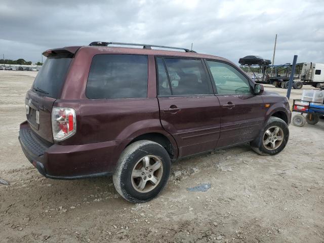 5FNYF28447B021384 - 2007 HONDA PILOT EX BURGUNDY photo 3