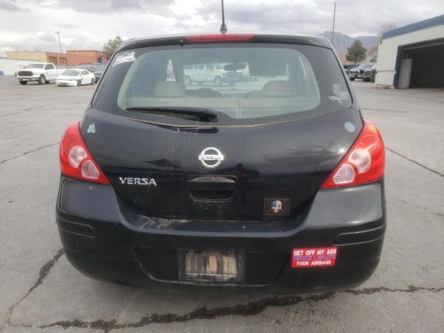 3N1BC13E59L400958 - 2009 NISSAN VERSA S BLACK photo 6