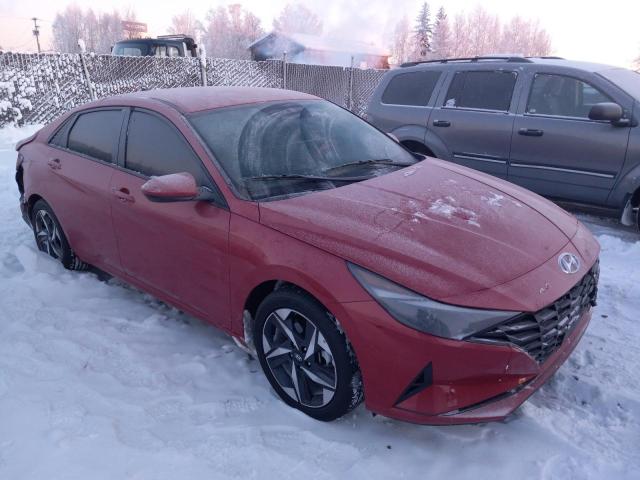 5NPLS4AG9PH102968 - 2023 HYUNDAI ELANTRA SEL RED photo 4